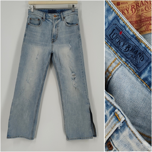 Lucky Brand Lucky Pins Split Leg Jeans - Picture 2 of 11